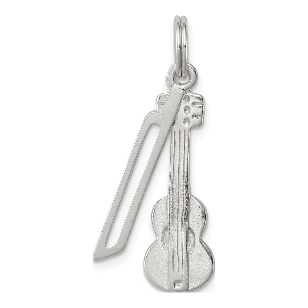 Sterling Silver Violin Bow Pendant