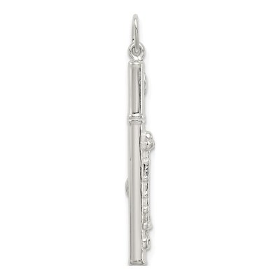 Sterling Silver Flute Pendant – view 5