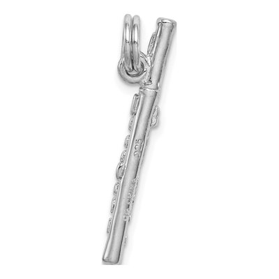 Sterling Silver Flute Charm – view 5