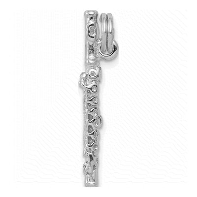 Sterling Silver Flute Charm