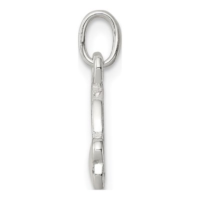 Sterling Silver I Love My Dog Enamel Charm – view 3