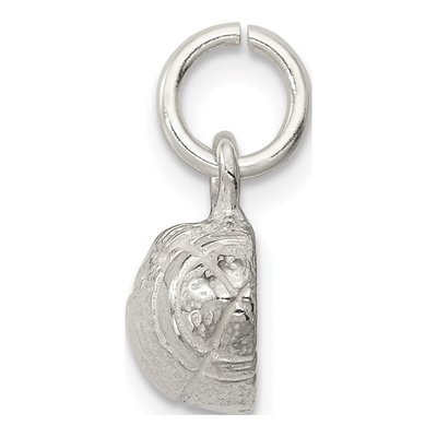 Sterling Silver Football Pendant – view 3