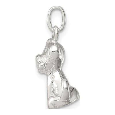 Sterling Silver Doggie Bone 3-D Charm – view 3