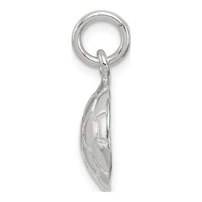 Sterling Silver Soccer Ball Charm Pendant – view 3