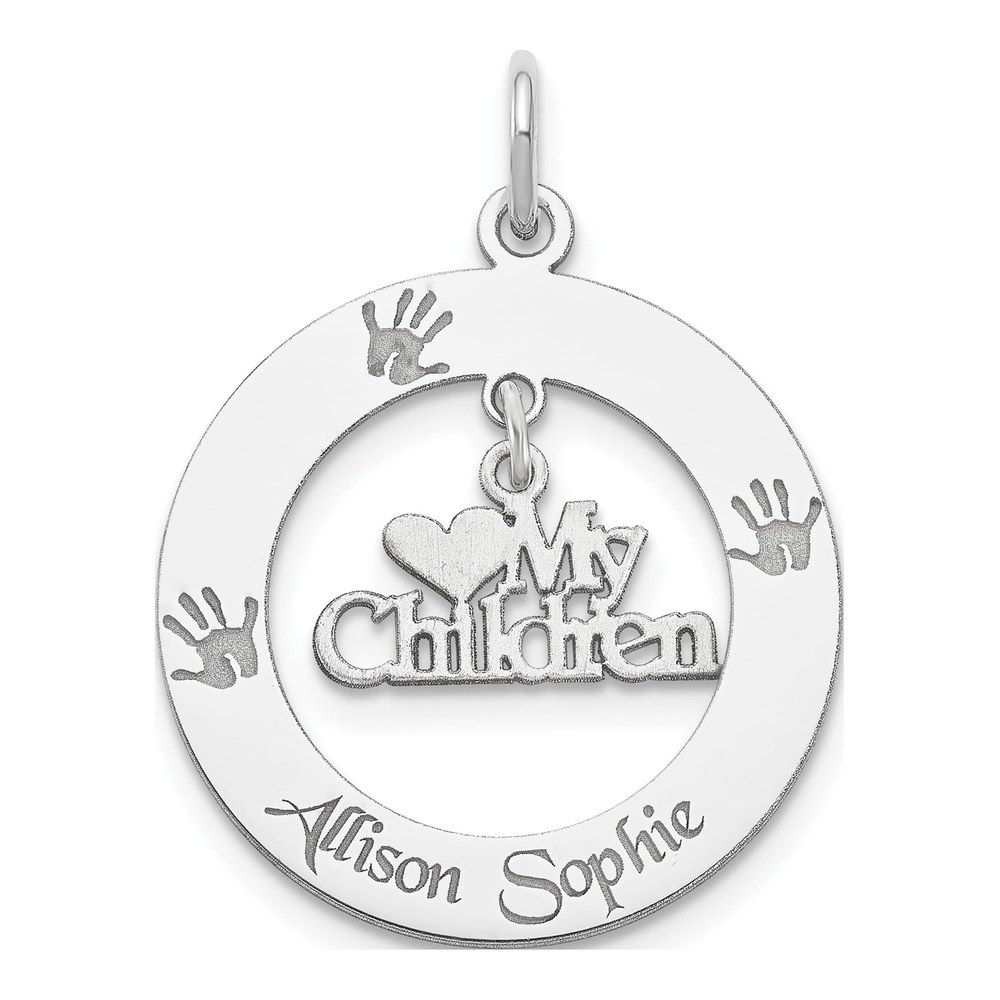 Personalized My Children Charm
