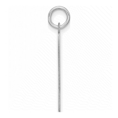Sterling Silver Personalized Birth Certificate Charm – view 2