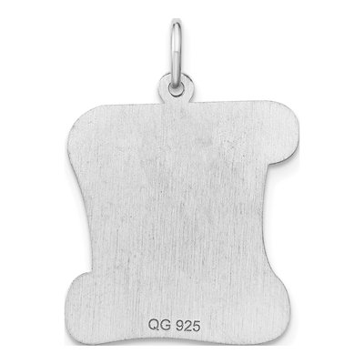 Sterling Silver Personalized Birth Certificate Charm – view 4