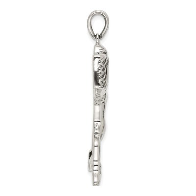 Sterling Silver Basketball Player Pendant – view 3