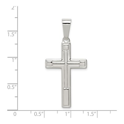 Sterling Silver Cross Pendant – view 4