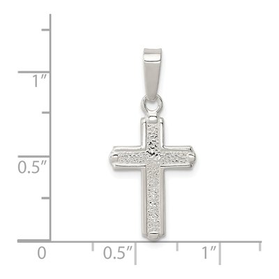 Sterling Silver Cross Pendant – view 4