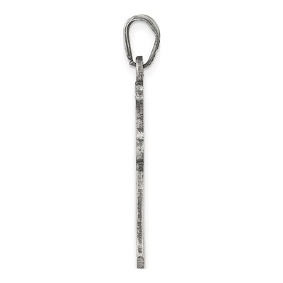 Sterling Silver Antiqued Cross Pendant – view 3