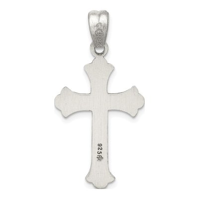 Sterling Silver Antiqued Cross Pendant – view 5