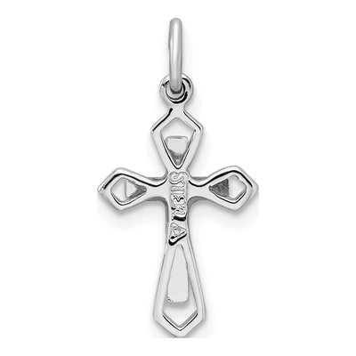 Sterling Silver Enamel Cross Pendant – view 4
