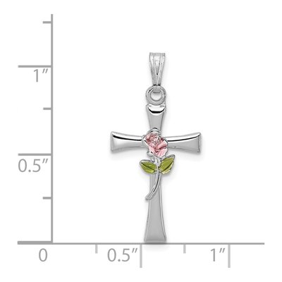 Sterling Silver Cross Pendant – view 5