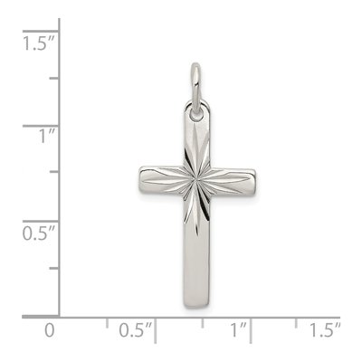 Sterling Silver Cross Pendant – view 4