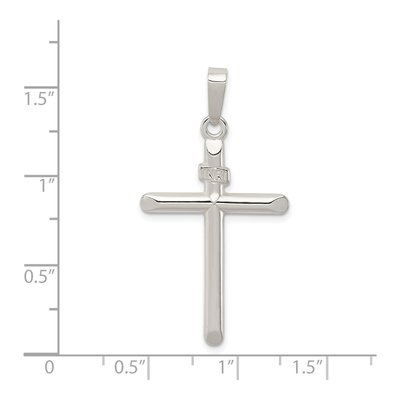 Sterling Silver INRI Cross Pendant – view 4