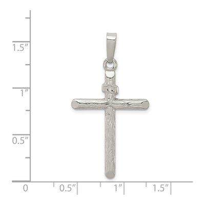 Sterling Silver INRI Cross Pendant – view 4