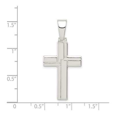Sterling Silver Cross Pendant – view 4