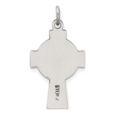 Sterling Silver Antiqued Celtic Cross Pendant – view 5