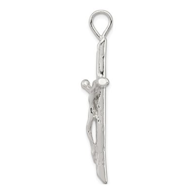 Sterling Silver Crucifix Pendant – view 3