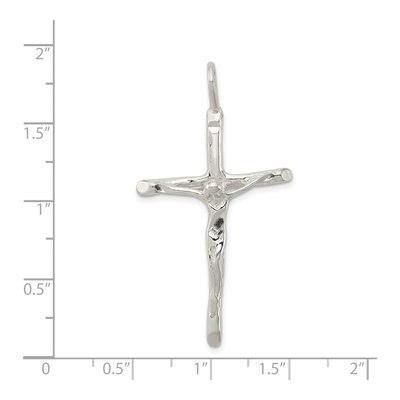 Sterling Silver Crucifix Pendant – view 4