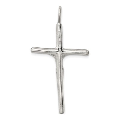 Sterling Silver Crucifix Pendant – view 5