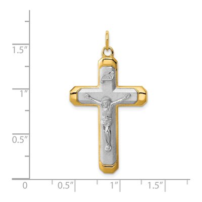Sterling Silver Corpus Cross Pendant – view 5
