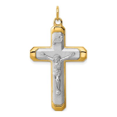 Sterling Silver Corpus Cross Pendant
