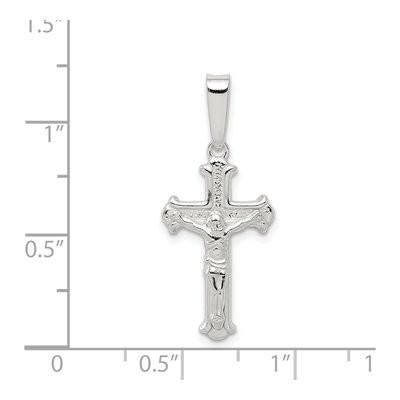 Sterling Silver Crucifix Pendant – view 4