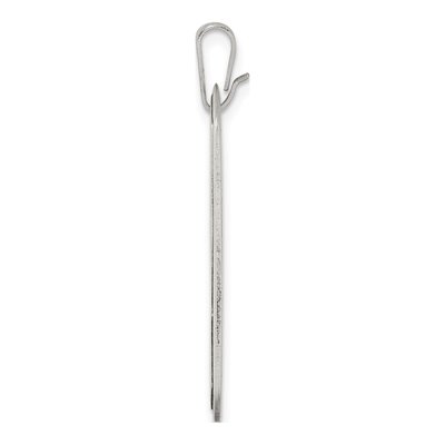 Sterling Silver Dog Tag Cross Pendant – view 3