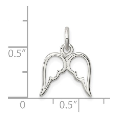 Sterling Silver Wings Pendant – view 4