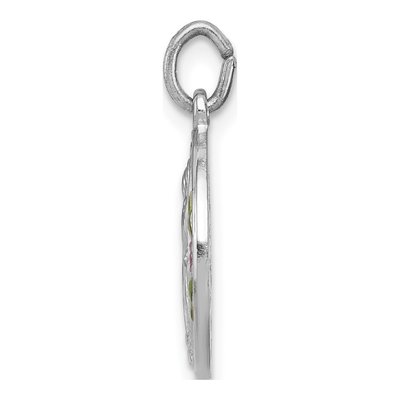 Sterling Silver Miraculous Medal Pendant – view 3
