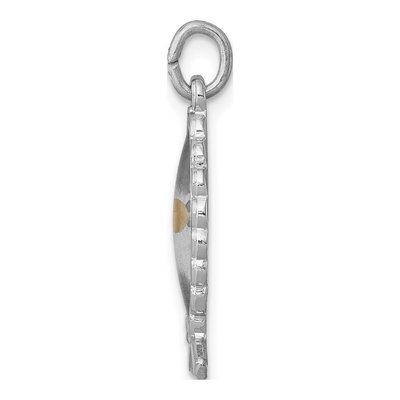 Sterling Silver Ichthus Mustard Seed Pendant – view 3