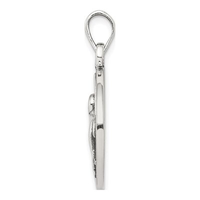 Sterling Silver Aries Zodiac Pendant – view 3