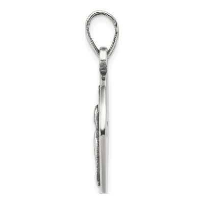 Sterling Silver Capricorn Zodiac Pendant – view 3