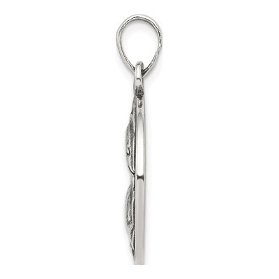 Sterling Silver Pisces Zodiac Pendant – view 3