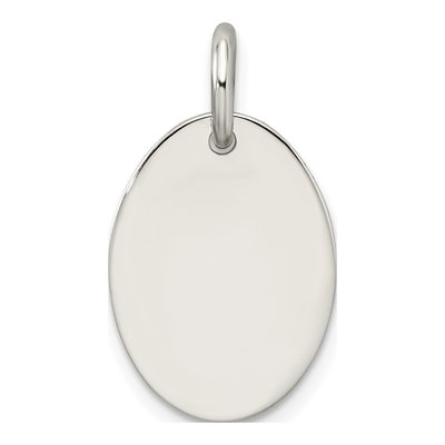 Sterling Silver Enamel Faith Pendant – view 4