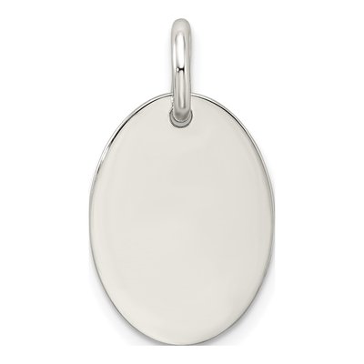 Sterling Silver Enamel 'believe' Pendant – view 4