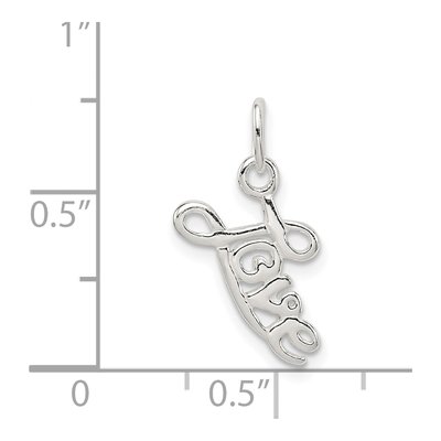 Sterling Silver Love Pendant – view 5