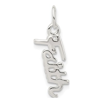 Sterling Silver Faith Pendant
