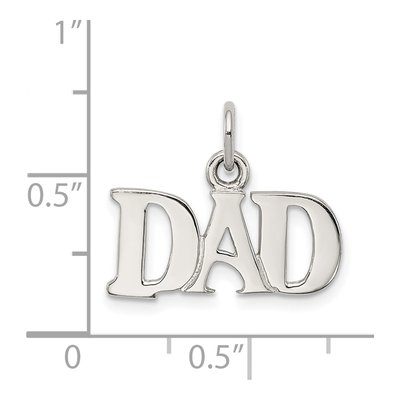 Sterling Silver Dad Pendant – view 4