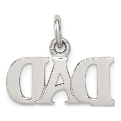 Sterling Silver Dad Pendant – view 5