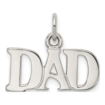 Sterling Silver Dad Pendant