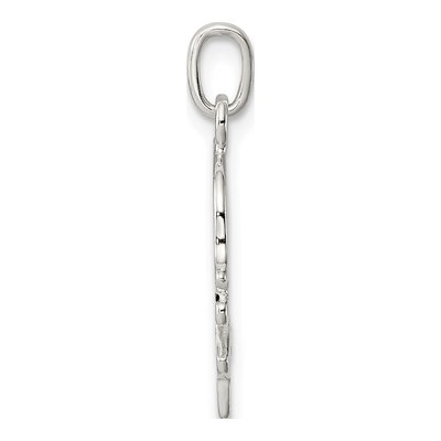 Sterling Silver Enameled Girl Charm – view 3