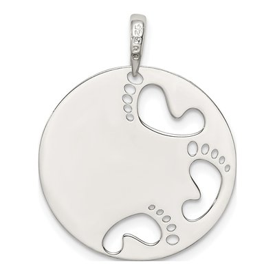 Sterling Silver Me Mom Pendant – view 5