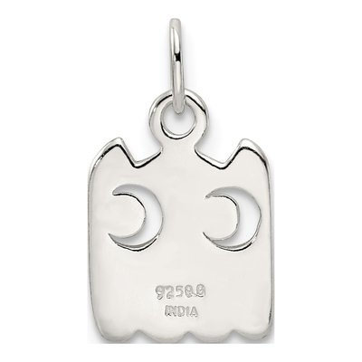 Sterling Silver Enameled Owl Charm – view 5