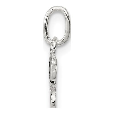 Sterling Silver Enameled Elephant for Kids Charm – view 3