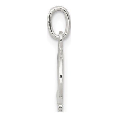 Sterling Silver Enameled Elephant for Kids Charm – view 3