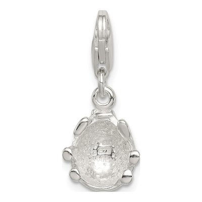 Sterling Silver Enameled Ladybug for Kids Charm – view 5
