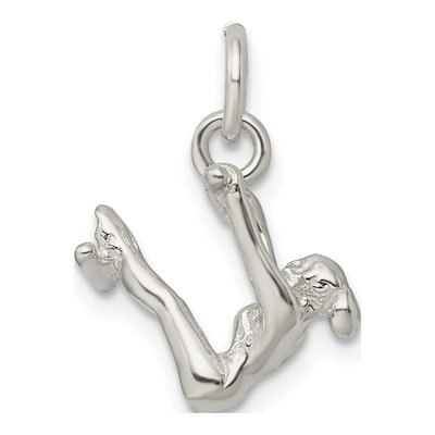 Sterling Silver Gymnast Charm – view 5
